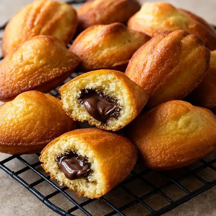 Madeleine au chocolat artisanale de la pâtisserie ESENGO à Brazzaville